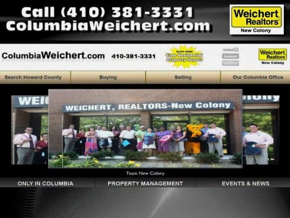 Real Estate Columbia MD Weichert Realtors New Colony