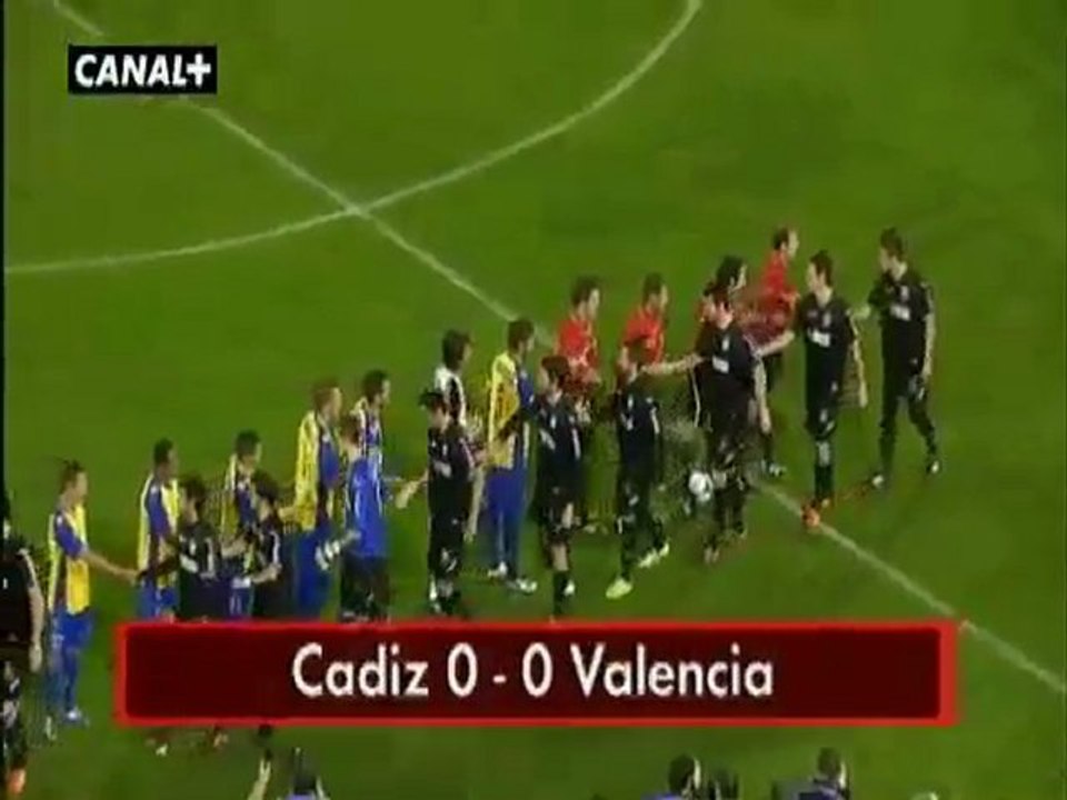 Cádiz 0 Valencia 0