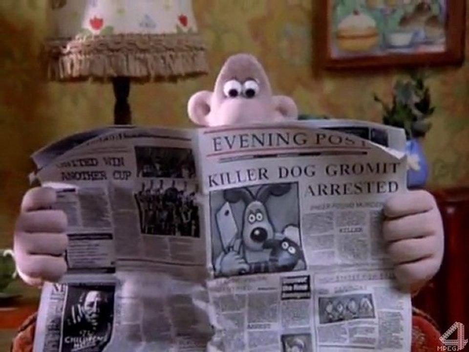 Уоллас и Громит Стрижка под ноль(1995)