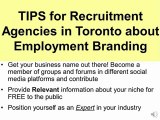 Recruitment Agencies in Toronto: Employment Branding