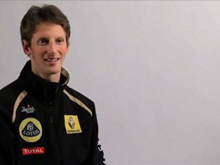 F1 - La prima intervista di Romain Grosjean da pilota Lotus