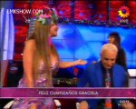 El cumpleaños de Graciela Alfano en Bailando 2011