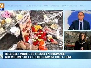 Tuerie de Liège : une minte de silence en hommage aux victimes