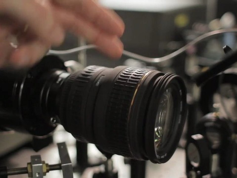 Une caméra qui filme "à la vitesse de la lumière"