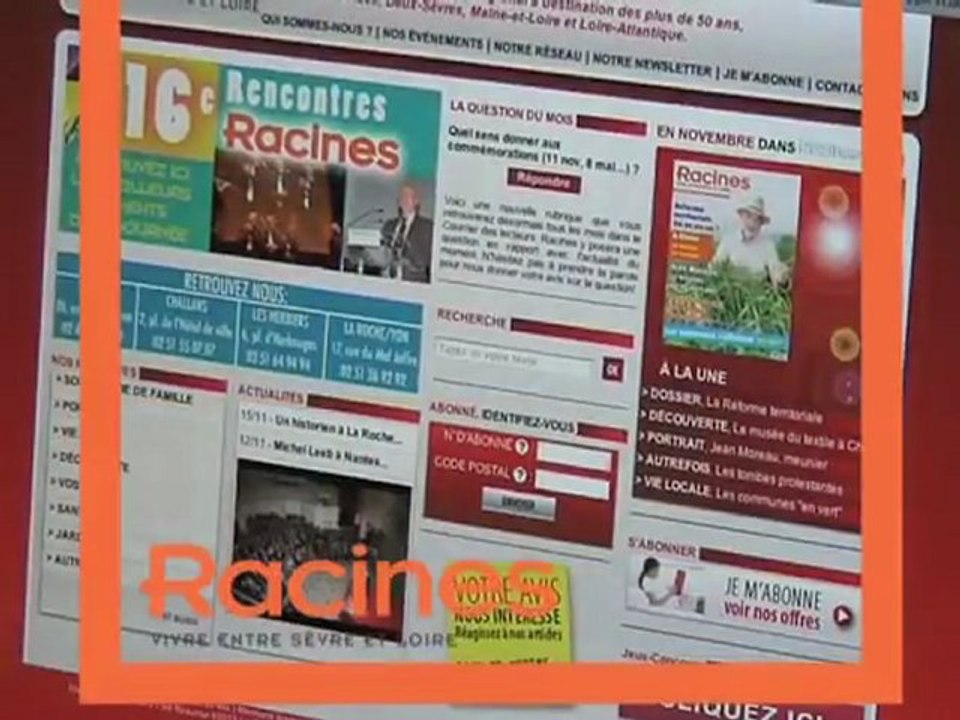 Magazine Racines