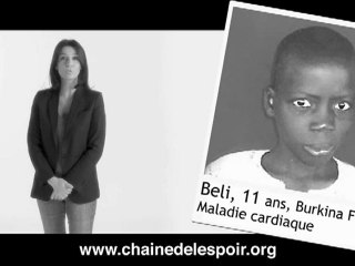 "La chaîne de l'Espoir" - Marie Drucker