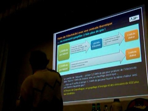 Audierne 8 réunion publique projet de cccg (Centrale Gaz Electrique)