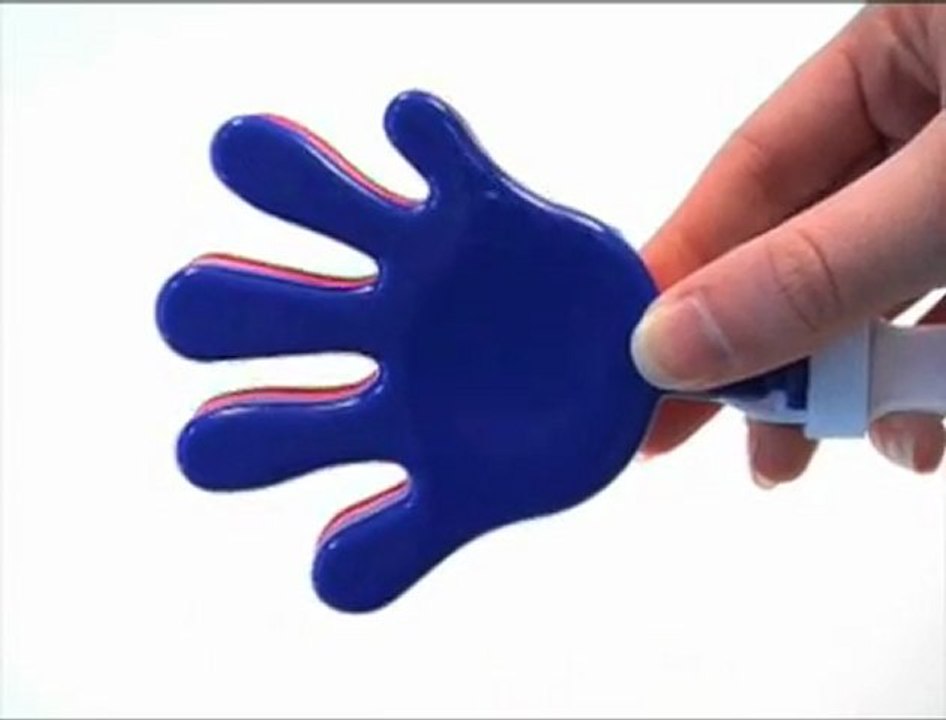 APPLAUDISSEUR CLAP CLAP supporter publicitaire