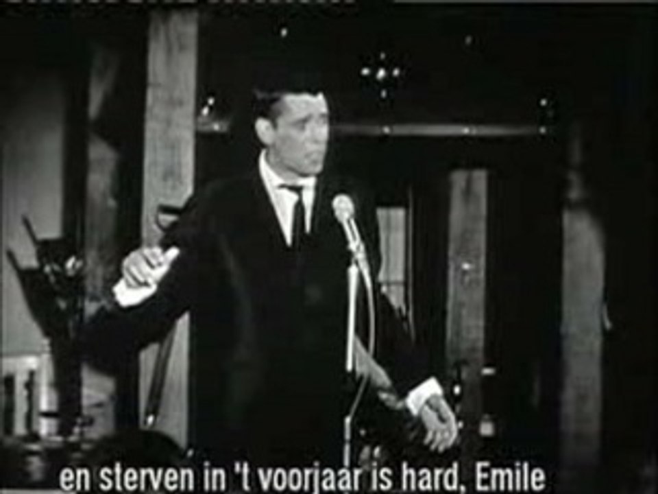 Jacques Brel - Bergen - Le moribond