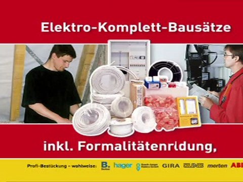 Zählerschrank für Einfamilienhaus