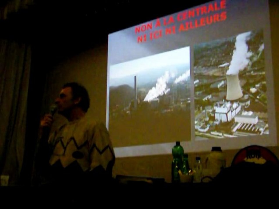 Audierne 12 réunion publique projet de cccg (Centrale Gaz Electrique)