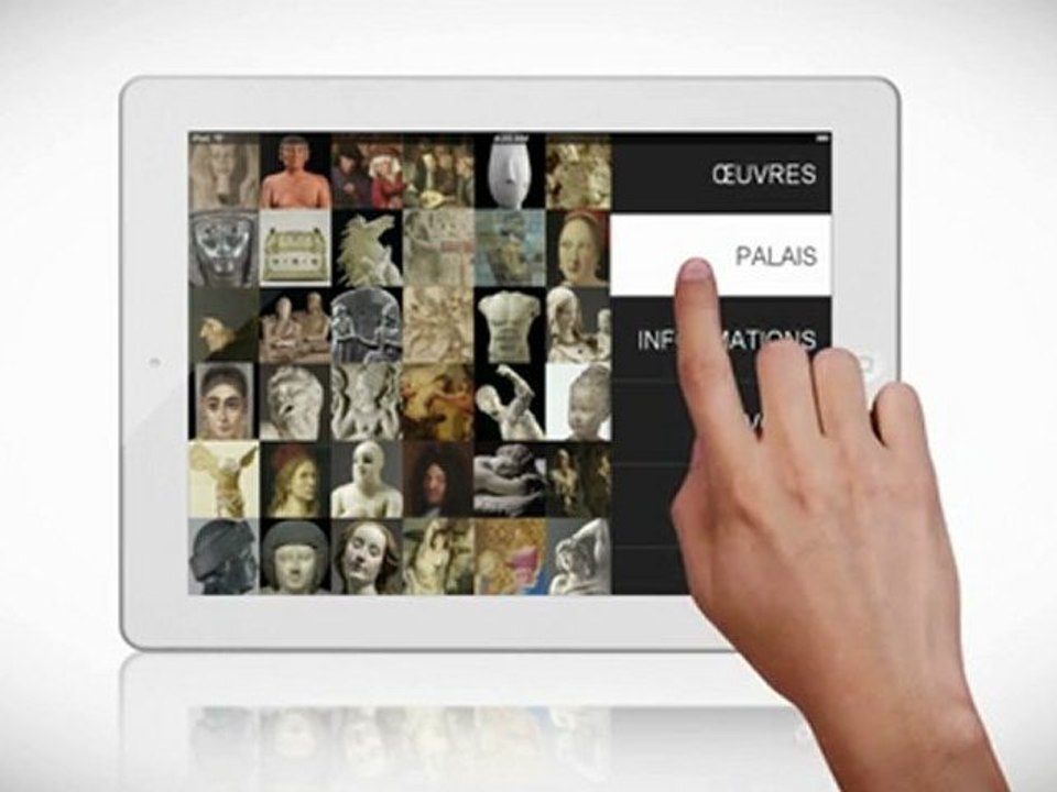 Nouvelles applis officielles Musée du Louvre pour iPhone / iPod touch et iPad