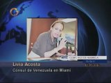 Denuncian participación de cónsul venezolana en actos terroristas
