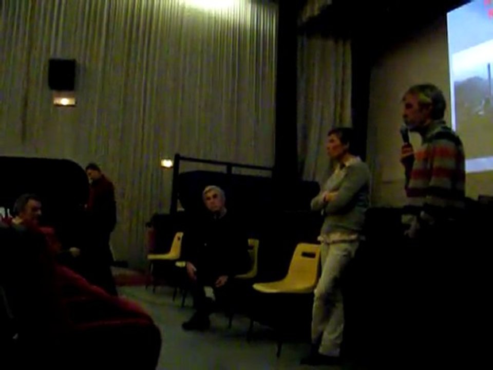 Audierne 15 réunion publique projet de cccg (Centrale Gaz Electrique)