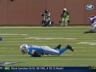 Összefoglaló, Minnesota Vikings 28 - 34 Detroit Lions, 14. játékhét