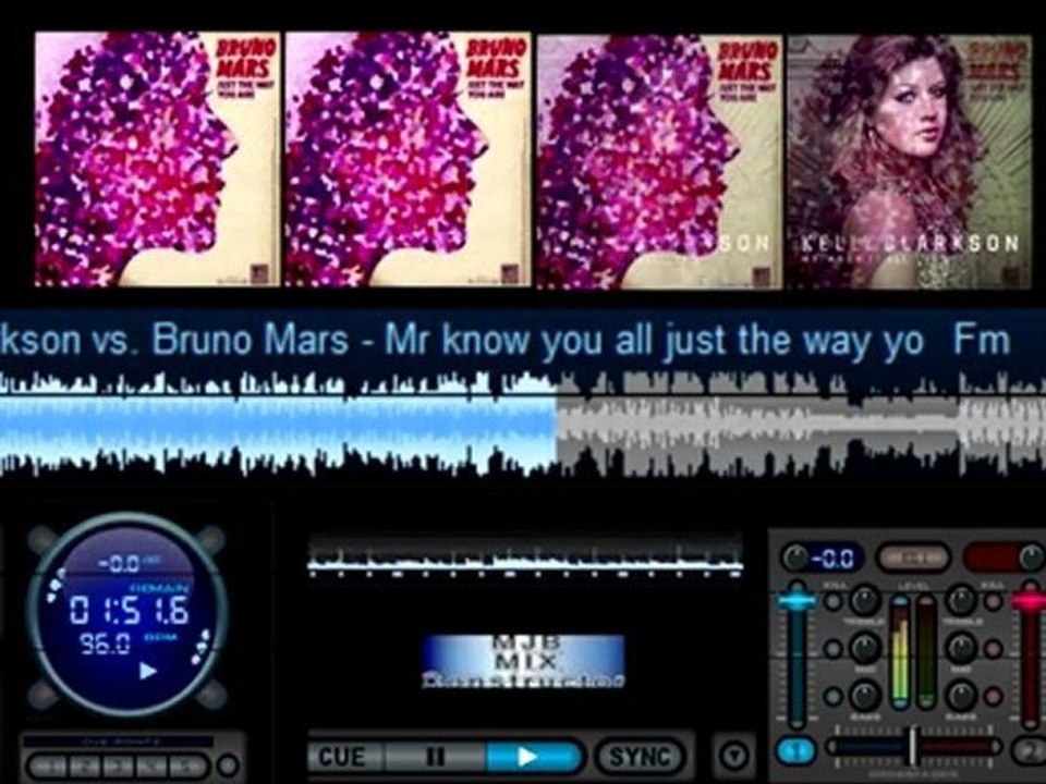 Kelly Clarkson vs. Bruno Mars - Mr know you all just the way you are(MJB Mashup)