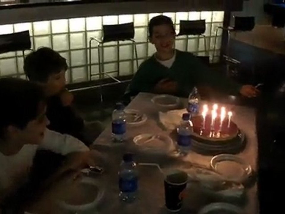 Anniversaire entre amis