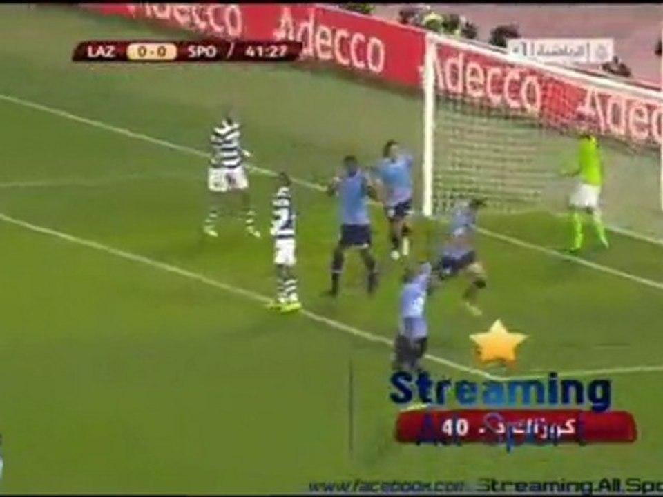 UEFA Europa League - S.S. Lazio - Sporting Lisbona 2 - 0 -- Kozak, Sculli - 14.12.2011