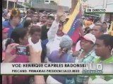 Capriles recorre Barquisimeto