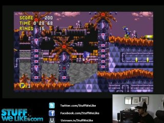 Sonic CD Gameplay