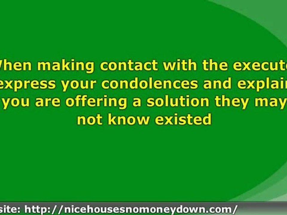 How To Buy Probate Real Estate With LITTLE OR NO COMPETITION!!!