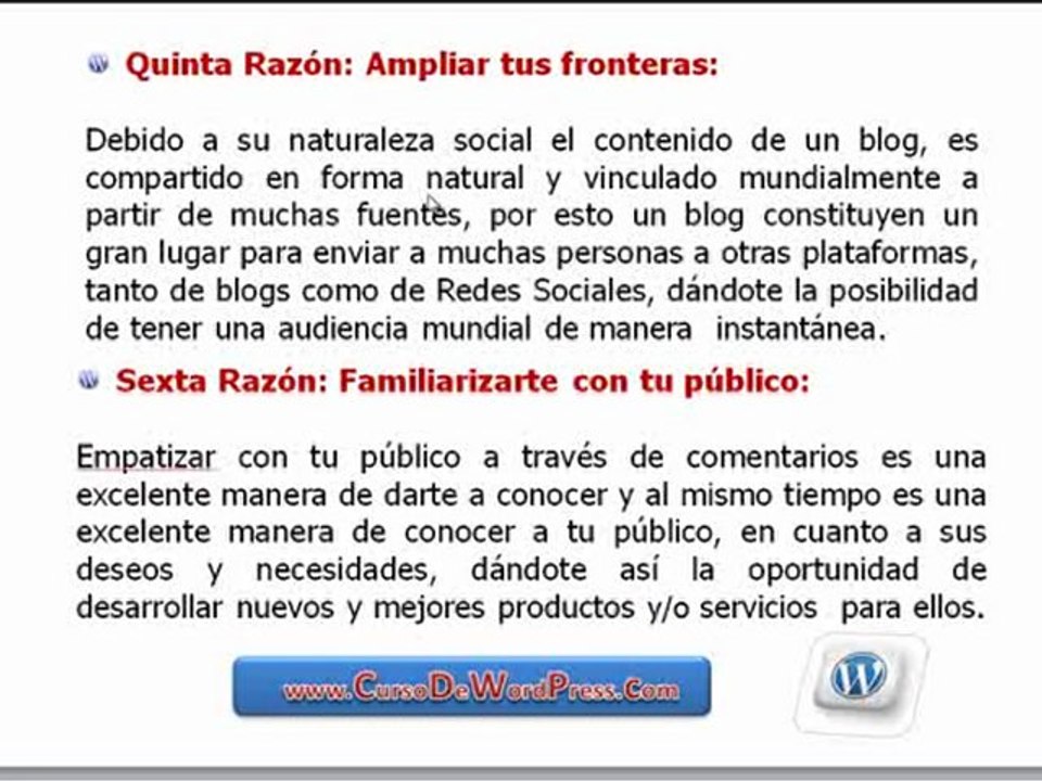 Razones Para Tener Un Blog