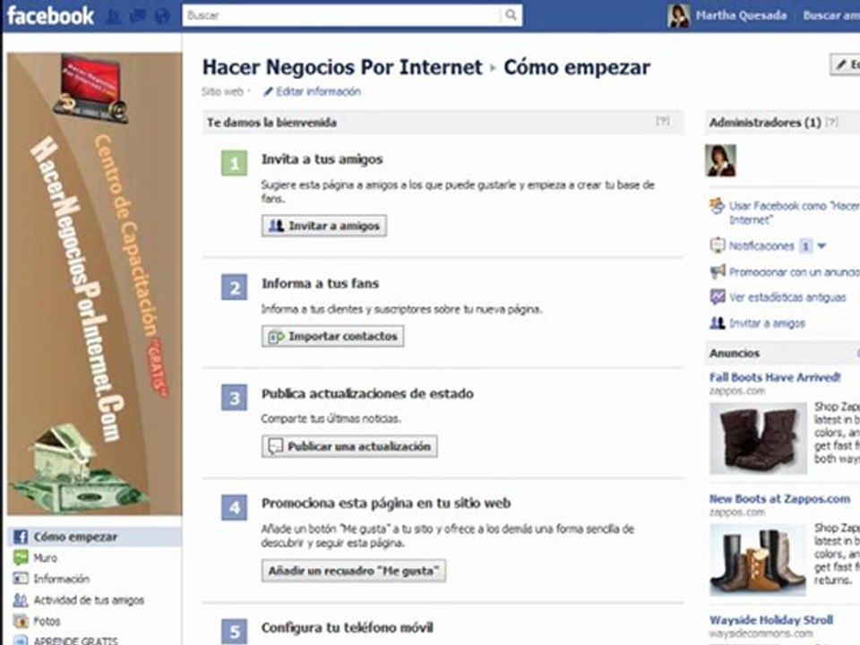 Cómo crear una Página de Fans Profesional y Vendedora
