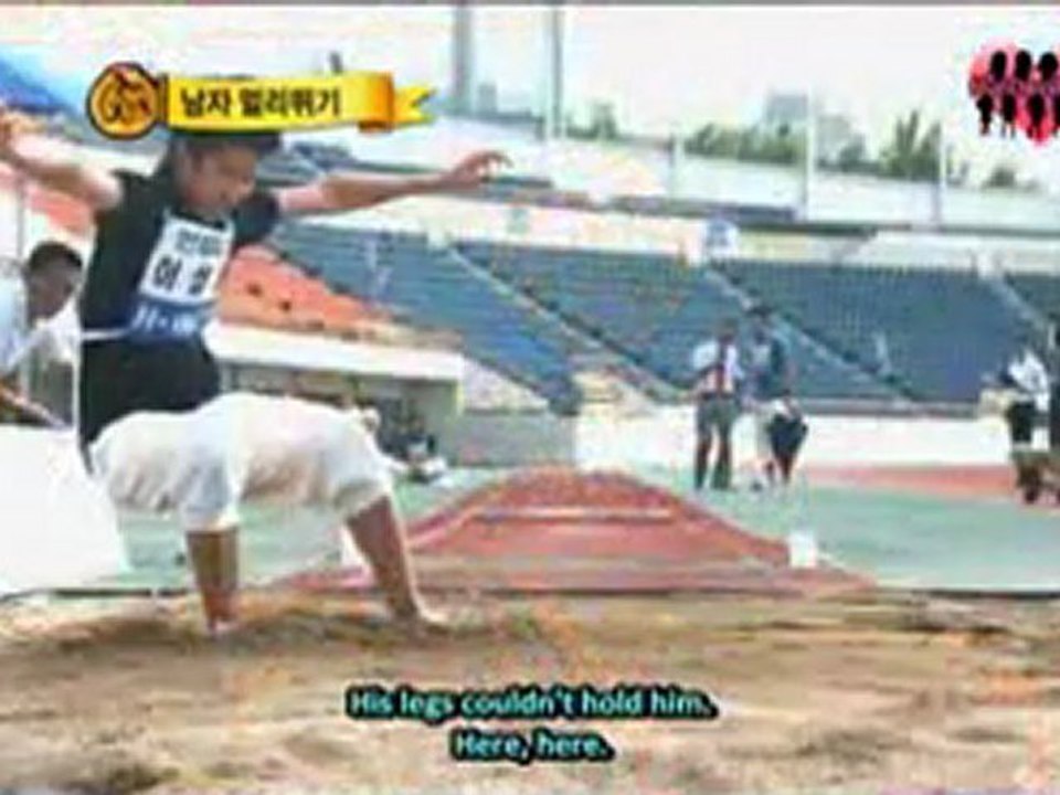 100925 Idol Sport Championship Infinite Sungyeol Long Jump eng sub
