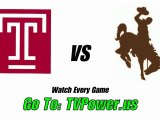 Watch Temple Owls vs Wyoming Cowboys football streaming onli