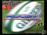 Rugby Challenge 2006 (PS2) - Extrait d'un match entre la France et l'Angleterre.