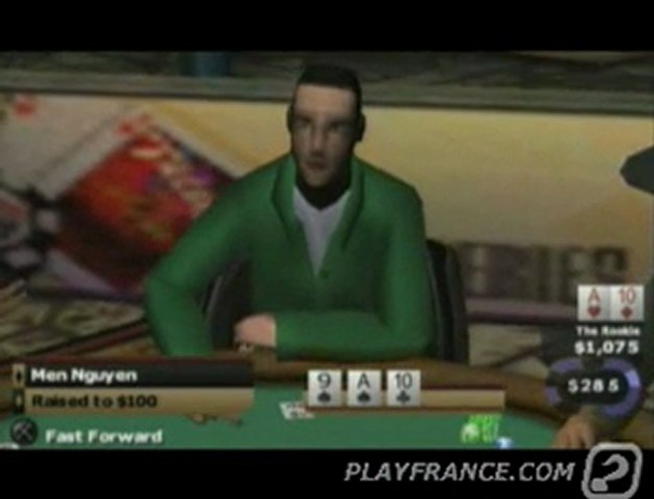World Series of Poker (PSP) - Un extrait de la version PSP de World Series of Poker !
