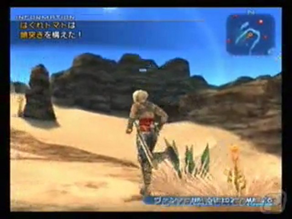 Final Fantasy XII (PS2) - La première visite du desert.
