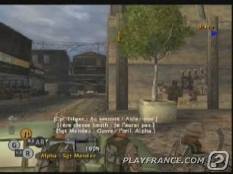 Full Spectrum Warrior: Ten Hammers (PS2) - Stratégie et gestion d'équipe