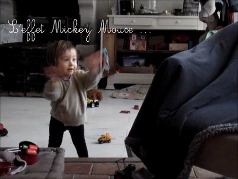 Hermine regarde Mickey