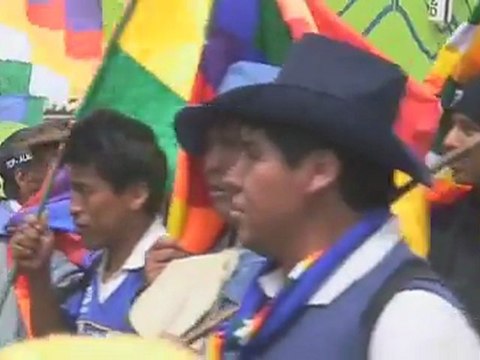 Christian Aid in Bolivia - water privatisation and climate change