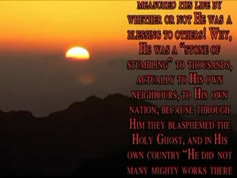 Ministry of the Unnoticed - Oswald Chambers