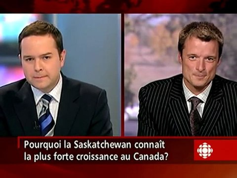 Entrevue Gérald Fillion - Croissance économique de la Saskatchewan