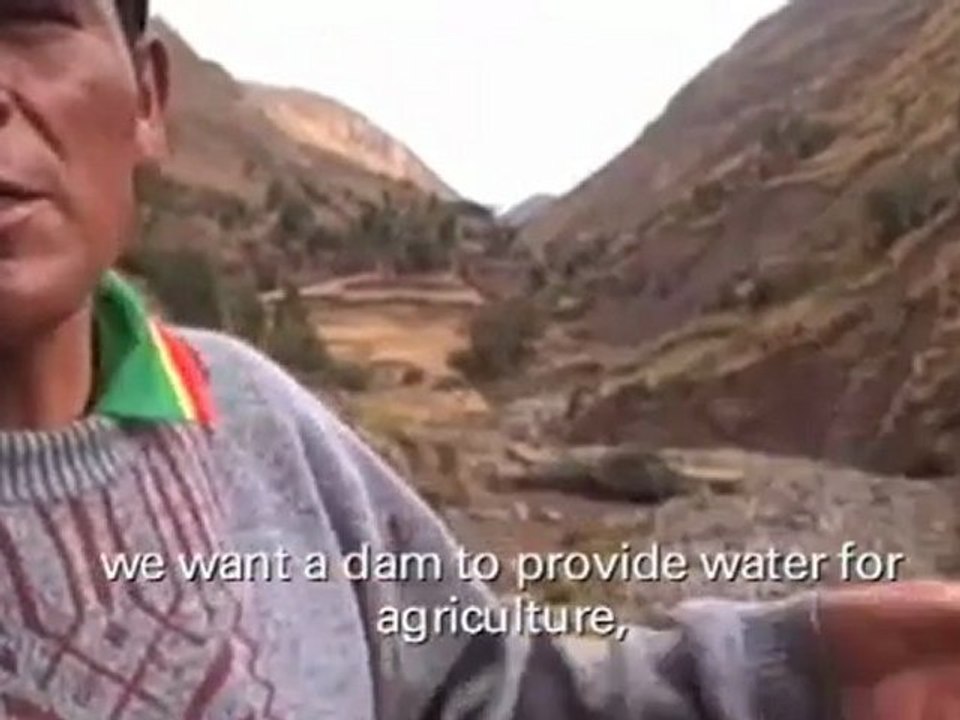 Gusman: melting glaciers and the lack of water