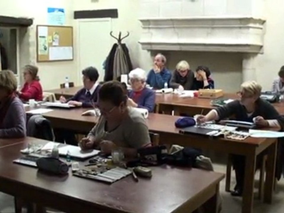 Cours avec Martine Debouy - Les Arts Plastiques de Saint-Benoît près de Poitiers - Peinture Aquarelle Dessin Pastel Porcelaine