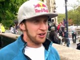 Danny MacAskill and Martyn Ashton at Red Bull Street Light Sessions