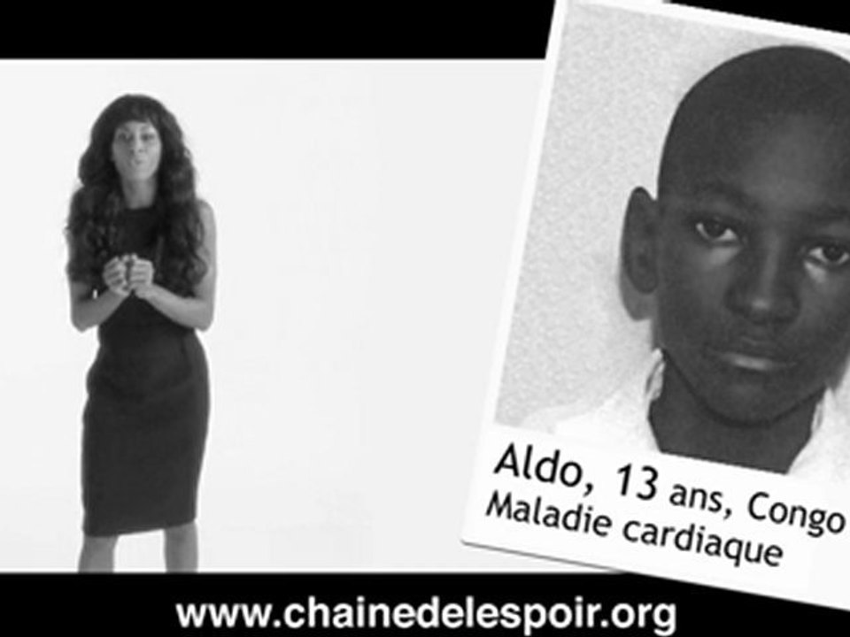 Mia Frye ambassadrice de La Chaîne de l'Espoir