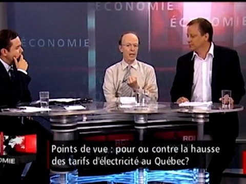 Gérald Fillion - Tarifs d'électricité