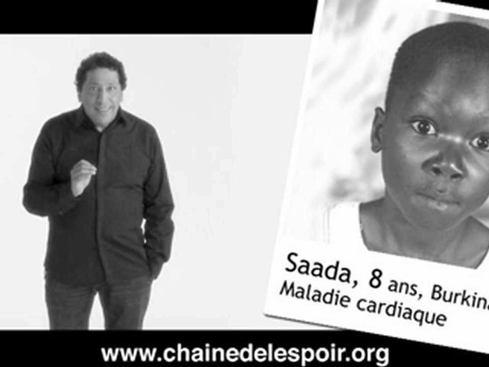 Smaïn s'engage pour La Chaîne de l'Espoir