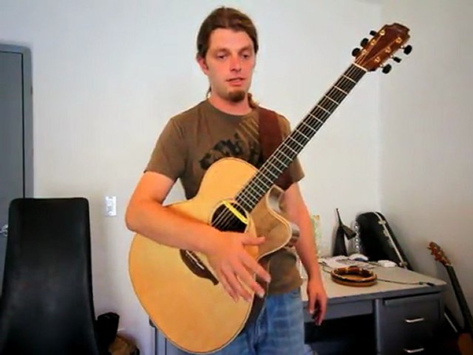 Thomas Leeb Guitar Lessons Pt.2 - Tap Harmonics, Desert ...