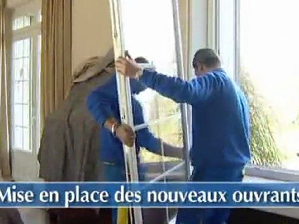 Installation d'une fenêtre en rénovation