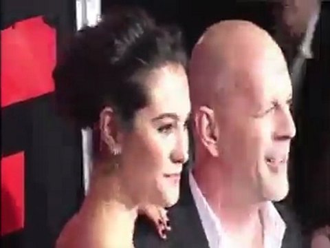 SNTV - Bruce Willis Serving as Demi Moore's Shoulder to Cry On