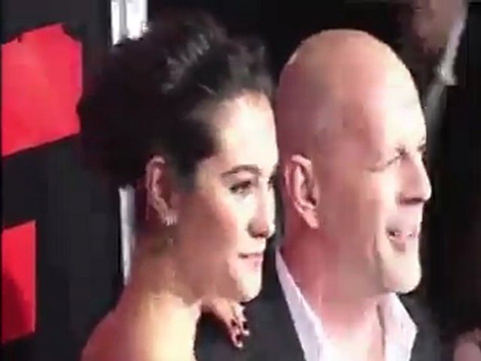 SNTV - Bruce Willis Serving as Demi Moore's Shoulder to Cry On