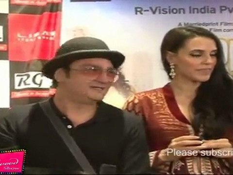 Seductive Neha Dhupia & Vinay Pathak @ Promotion Of Movie Pappu Cant Dance Saala