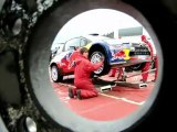 Sébastien Loeb se prépare pour le rallye de Monte-Carlo