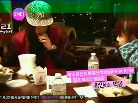 【中字】101005 2NE1 @ TV Season2 Ep4 1/4